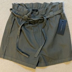 Tinsel Paper Bag Shorts - Medium